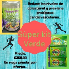 Kit Jugo Verde y Omegas